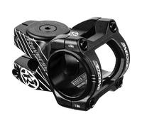 Stelo Reverse Black-One D-2 35mm per Manubri Ø31.8 e Ø35mm (Nero/Bianco) con Tappo, Vite e Dado - Attacco Manubrio Enduro in All
