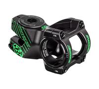 Stelo Reverse Black-One D-2 50mm per Manubri Ø31.8 & Ø35mm (Nero/Verde) con Tappo Superiore