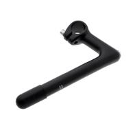 Stelo riser lucidato 25,4 mm 1 '' Design a collo di cigno con design fisso e