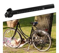 Stelo riser pieghevole regolabile per biciclette ad alte prestazioni nero argent