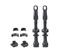 Stelo valvola per pneumatici per biciclette, nucleo della valvola tubeless, con parti di ruota a base quadra e rondelle per scooter per ciclisti da uomo da esterno da donna in bicicletta, accessorio p