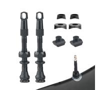 Stelo valvola per pneumatici per biciclette, nucleo tubeless con rondelle a base quadrata, parti della ruota per ciclista infantile, scooter, guida esterna, uomo in bicicletta da uomo e sporcizia da d