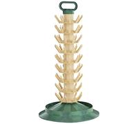 SCOLABOTTIGLIE SCOLA BOTTIGLIE COMPONIBILE IN PLASTICA 81 POSTI CON MANIGLIA