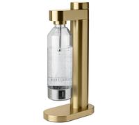 Stelton Brus - Aeratore D'acqua Con Bottiglia, Ottone Spazzolato