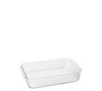 Stelton Pilastro - Pirofila in vetro scanalato, per lasagne, gratin, pasticcini, trasparente, lavabile in lavastoviglie, L 33,1 cm