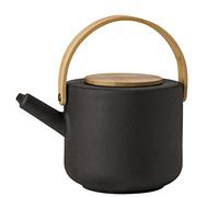 Stelton Teiera Theo, Pietra, Nero, 21 x 21 x 16 cm