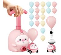 STEM Balloon Launcher Toy, Educational Vehicle Air Power Set, Interactive Learning Kit with Manual Pump Feature, Durevole ABS Car Launcher, Kids Toy with Fun Design, Science Toys for Classroom