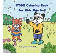 STEM Coloring Book for Kids Age 6-9: Learn Chemistry through Creative Coloring Activities with Oscar and Maggie