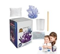 STEM Crystal Science Kit - Crescere il proprio progetto educativo con cristalli | Divertente giocattolo educativo per bambini 8 e up, regalo per esperimenti scientifici per ragazze a casa o classe