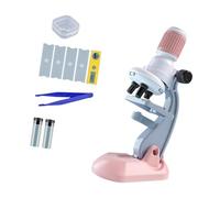 STEM Educational Microscope 1200X Magnification Safe for Science Exploration Children Educational Optically Instrument