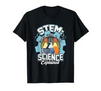 Stem Educazione Scienza Amanti Stem Studenti Scienza Nerd Maglietta