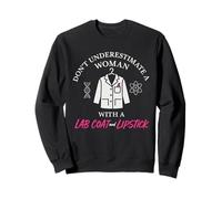 STEM Girl Women in Science Scienziato Sassy Smart è Sexy Felpa