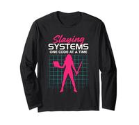 STEM Girl Women in Science Scienziato Sassy Smart è Sexy Maglia a Manica