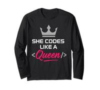 STEM Girl Women in Science Scienziato Sassy Smart è Sexy Maglia a Manica
