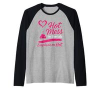 STEM Girl Women in Science Scienziato Sassy Smart è Sexy Maglia con Maniche Raglan