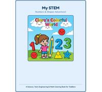 STEM Numbers & Shapes Coloring Book: Big Bold Numbers, Smart Shapes and Fun Math for Kids Ages 3-6
