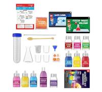 STEM Science Kit per bambini - Set di esperimenti di chimica da 35 cm, scatole di apprendimento di laboratorio educativo, strumenti di progetto interattivi | Lezioni divertenti Attività scolastiche a