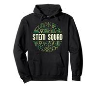 STEM Squad - Scienza, Tech, Ingegneria e Matematica Felpa con Cappuccio