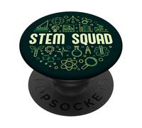 STEM Squad - Scienza, Tech, Ingegneria e Matematica PopSockets PopGrip Adesivo