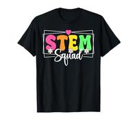 STEM Squad Scienza Tecnologia Ingegneria Matematica Team Maglietta