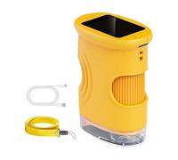 STEM Strumento per bambini con licenza 1000X Ingrandisci 2MP Fotocamera Permanente Miscela Costruzione Trasportabile Cintura di Trasporto per Studenti Giovani Strumento per Bambini Resistente