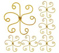 STEM - Supporto per staminali | Supporto per il ceppo di acido domestico | Stabilizzatore in metallo per giardino interno esterno giardino Monstera Bonsai Care, set di 6 vegetali per