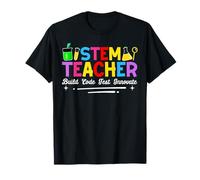 STEM Teacher Build Code Test Innovate Maglietta