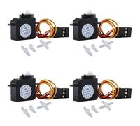 Stemedu Micro Servo DM-S0020 - Servo digitale super mini da 2,1 g, ultra leggero, senza core, per elicotteri radiocomandati (confezione da 4)