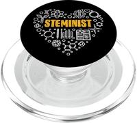 STEMinist Heart - Scienza, Tech, Ingegneria e Matematica STEM PopSockets PopGrip per MagSafe