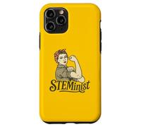 STEMinist Rosie the Riveter femminista retrò Custodia per iPhone 11 Pro