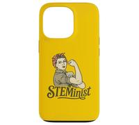 STEMinist Rosie the Riveter femminista retrò Custodia per iPhone 13 Pro