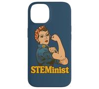 STEMinist Rosie the Riveter femminista retrò Custodia per iPhone 14