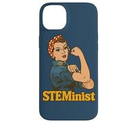 STEMinist Rosie the Riveter femminista retrò Custodia per iPhone 14 Plus