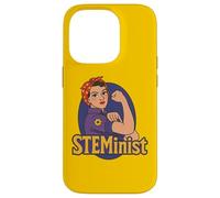 STEMinist Rosie the Riveter femminista retrò Custodia per iPhone 14 Pro