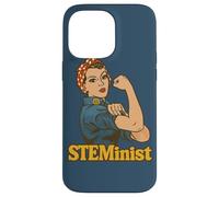 STEMinist Rosie the Riveter femminista retrò Custodia per iPhone 14 Pro Max