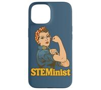 STEMinist Rosie the Riveter femminista retrò Custodia per iPhone 15