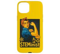 STEMinist Rosie the Riveter femminista retrò Custodia per iPhone 15 Plus