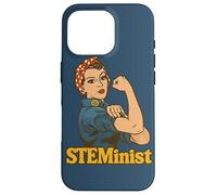STEMinist Rosie the Riveter femminista retrò Custodia per iPhone 16 Pro