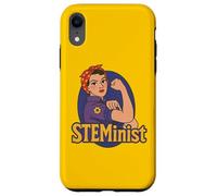 STEMinist Rosie the Riveter femminista retrò Custodia per iPhone XR