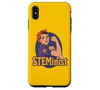 STEMinist Rosie the Riveter femminista retrò Custodia per iPhone XS Max