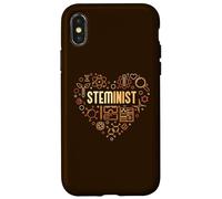 STEMinist - Scienza, Tecnologia, Ingegneria e Matematica - STEM Custodia per iPhone X/XS