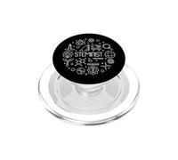 Steminist - Scienziato STEM Scienza, Tecnologia e Matematica PopSockets PopGrip per MagSafe