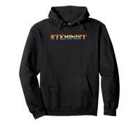 Steminista Scienza, Tecnologia, Matematica LGBT Rainbow Flag STEM Felpa con Cappuccio