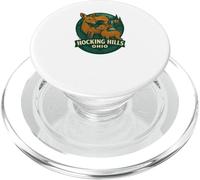 Stemma a forma di cervo e cerbiatto di Hocking Hills, Ohio PopSockets PopGrip per MagSafe
