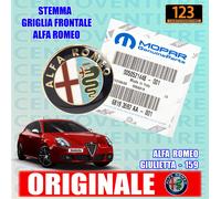 STEMMA ALFA ROMEO 159 GIULIETTA DIAMETRO 74 MM - ORIGINALE 50521448