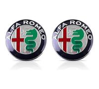 Stemma Auto logo per Alfa Romeo 4C 147 Brera Giulia Giulietta GT GTV MiTo Stelvio Tonale, Anteriore e Posteriore Emblema Adesivo Car Side Emblema adesivo Stemmi decorazione Styling Decalcomanie