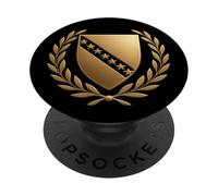 Stemma bosniaco - bosna PopSockets PopGrip Adesivo