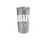 Stemma Brighton BHAFC Bicchiere termico in acciaio inox doppia parete