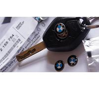 BMW Stemma Chiave Telecomando M Logo Serie 1, 3, 5, 6, 7, 11 Mm (Metallo) 66122155754
