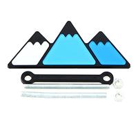 Stemma decorativo per griglia di ricambio per camion 4Runner Tundra Sequoia Rav4 Highlander Tacoma, ABS resistente alle intemperie, facile installazione a vite, migliora lo stile e l'aspetto del